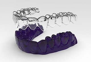 clear retainer